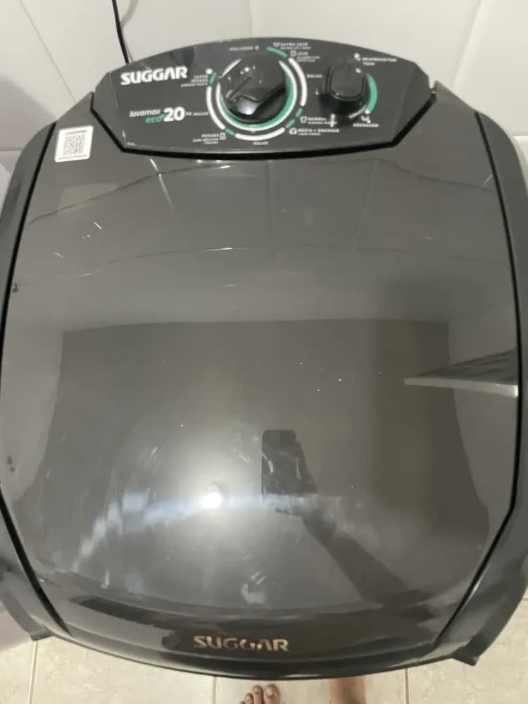 foto de Tanquinho Lavamax Eco 20 Kg Preta Suggar Cor Preto