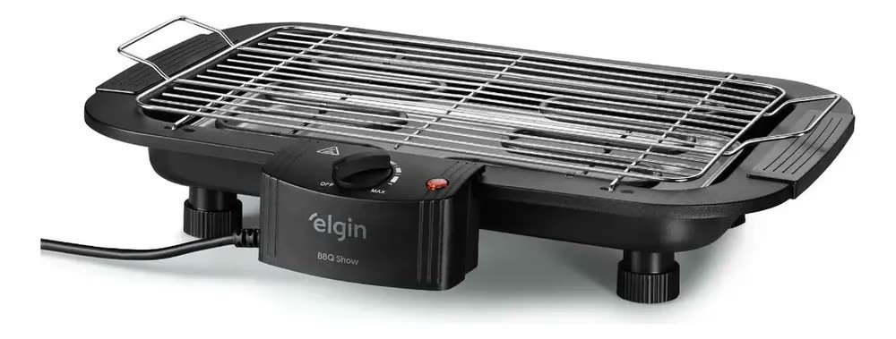 foto de Churrasqueira Elétrica Elgin Bbq Show 2000w Chu20 Preto