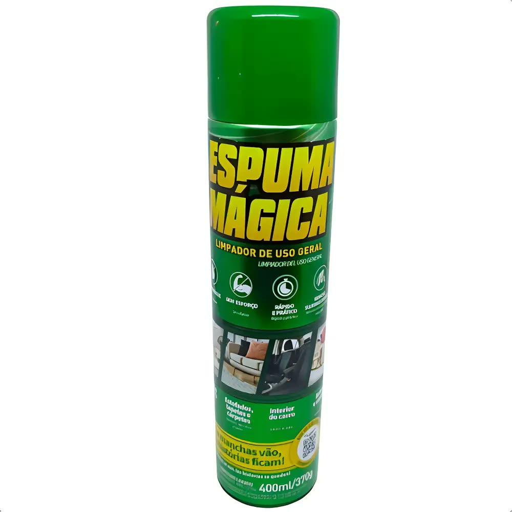 Espuma Mágica Proauto Limpador Cor Verde