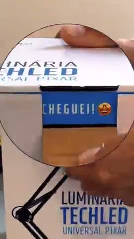 vídeo do produto