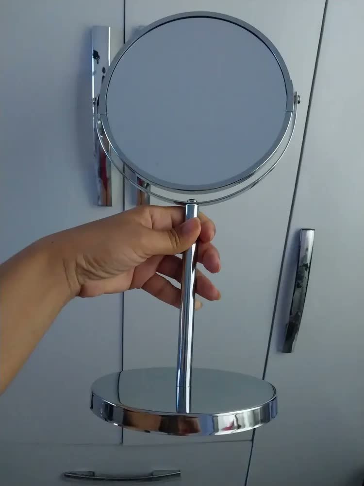 foto de Espelho De Aumento 5x Dupla Face 360 Rotativo Mimo Style