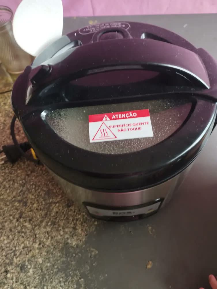 foto de Panela Elétrica de Arroz EOS Premium com 5 Xícaras e Tampa de Vidro