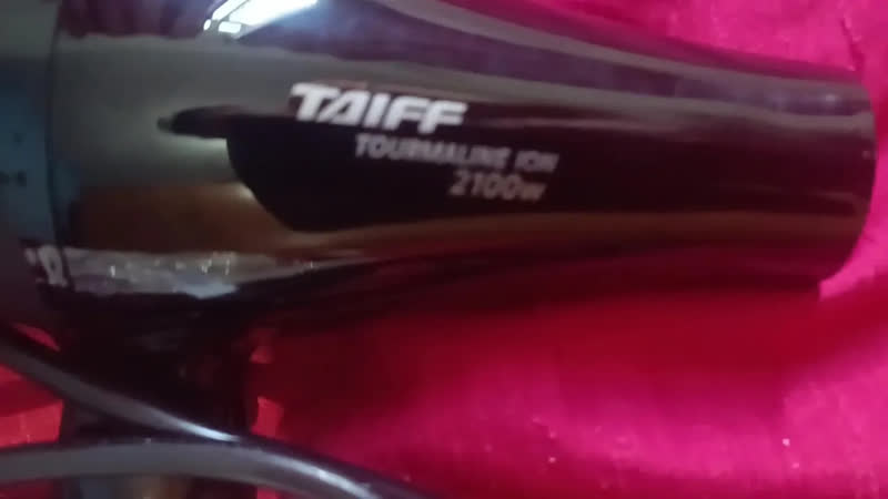 foto de Secador Taiff New Tourmaline Íon Profissional 2100w