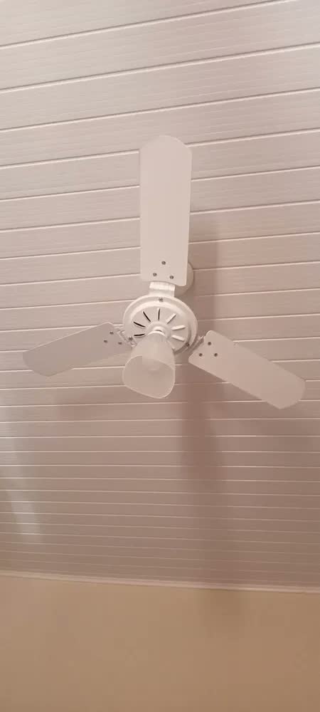 foto de Ventilador de Teto Ventex Yris Branco 3 Pás Com Luz LED