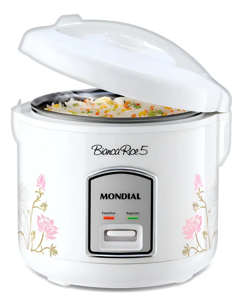 foto de Panela De Arroz Bianca Rice 5 Mondial 400W NPE-05-5X