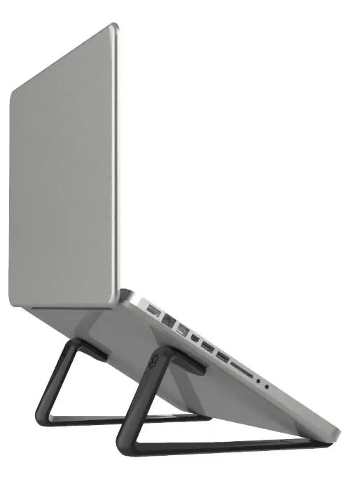 Suporte Mesa Universal Notebook Laptop Levantar Ergonômico Cor Preto