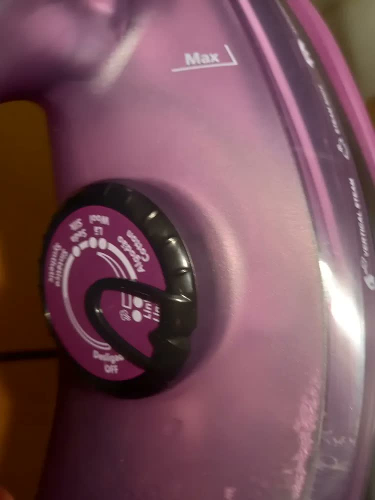 foto de Ferro De Passar A Vapor 5956 Preto E Roxo Oster Preto E Roxo