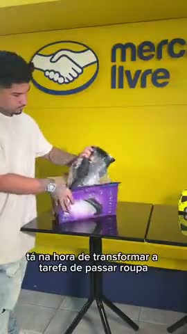 vídeo do produto