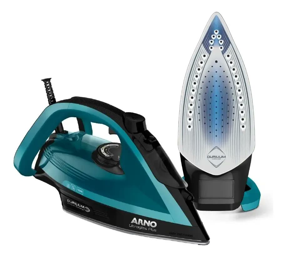 Ferro a Vapor Arno Ultragliss Plus com Base Durilium Airglide FMY