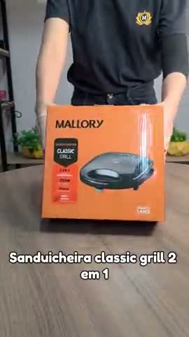 vídeo do produto