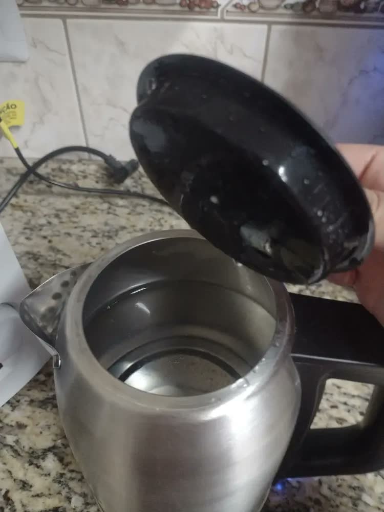 foto de Chaleira Elétrica Cadence Pure Inox 1,7l Cel810 Prateado