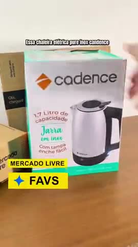 vídeo do produto
