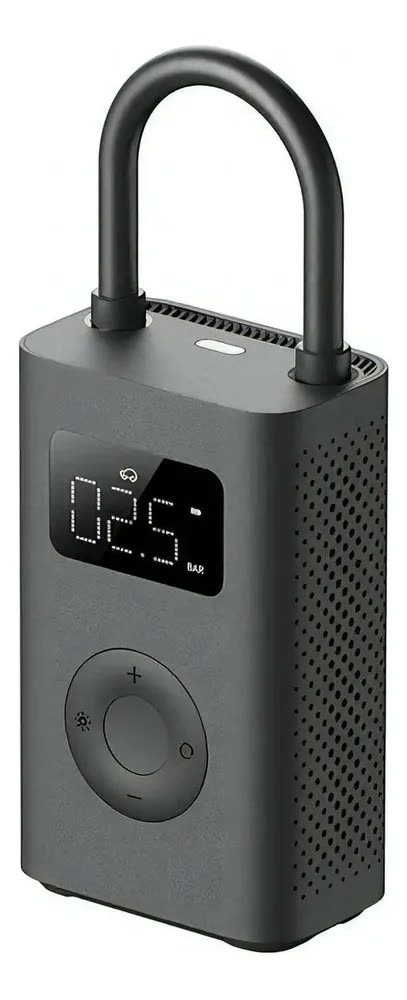 Bomba Ar Portátil Xiaomi Elétrico Mini Compressor Mi Bike Cor Preto Mijia 2 mjcqb06qw