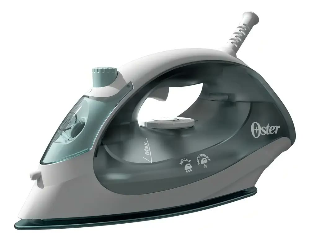 Ferro Passar Oster Roupa Elétrico Vapor Antiaderente Verde Cor Verde-escuro