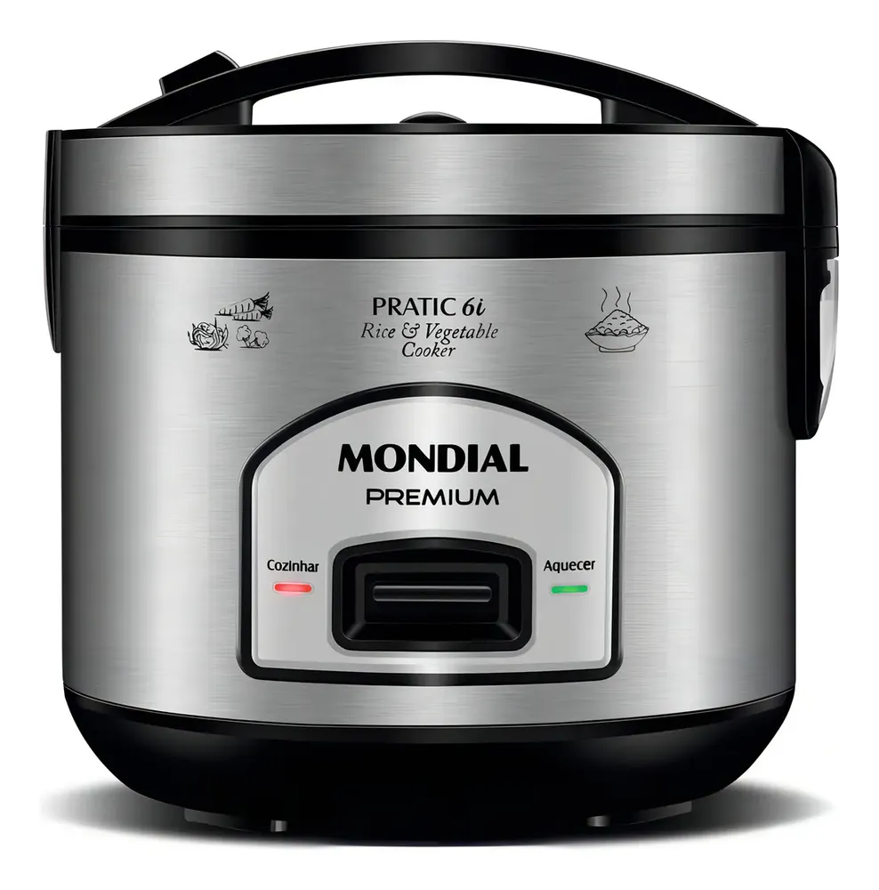 foto de Panela Elétrica de Arroz, Mondial 500W PE-43-6X