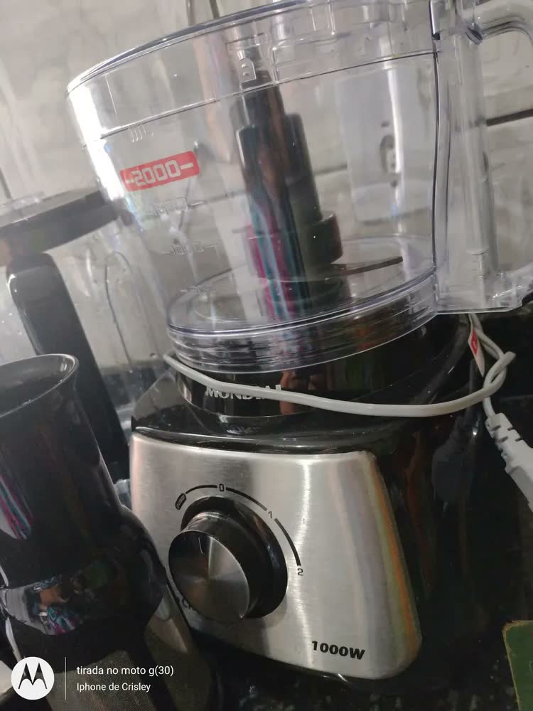 foto de Multiprocessador Turbo Chef 9 em 1 Mondial 1000W MPN-01-BF
