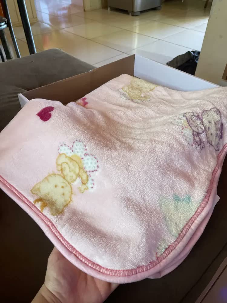 foto de Cobertor Para Bebê Infantil Antialérgico Pelo Alto Jolitex Cor Azul