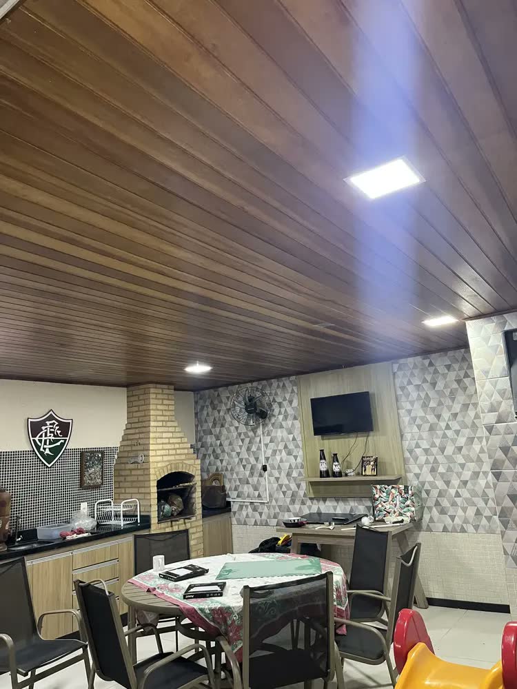 foto de Kit 2 Painel Plafon Led 18w Quadrado Embutir Branco Frio Estrutura Branco-frio