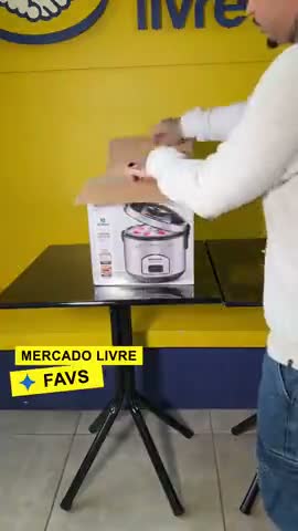 vídeo do produto