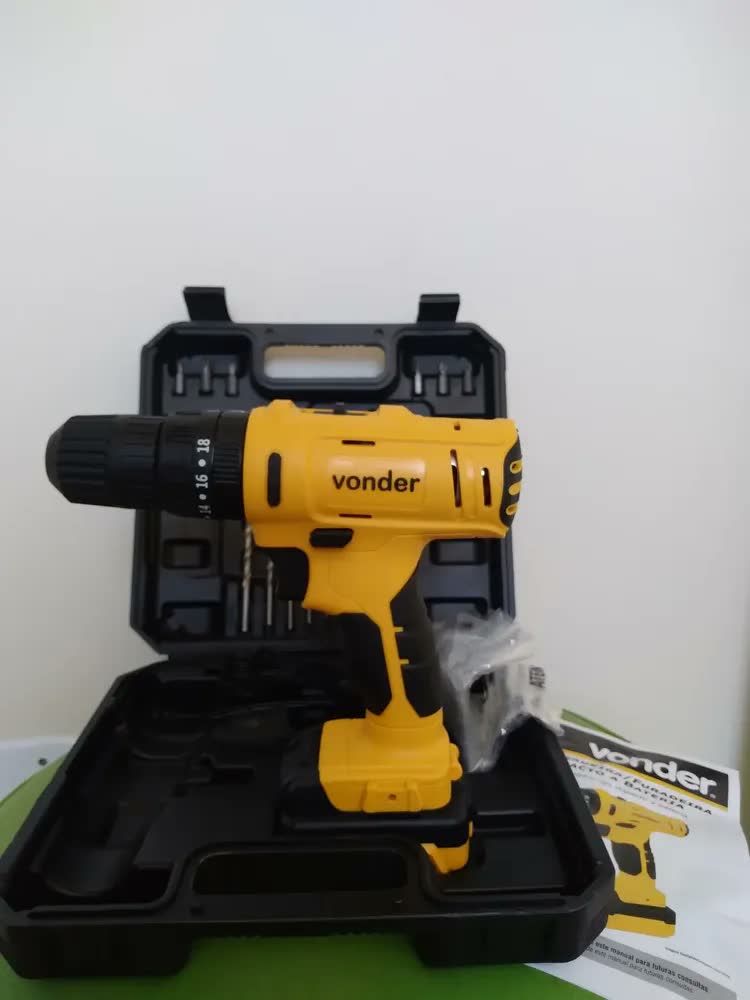 foto de Parafusadeira/furadeira C/ Impacto Vonder Pfv120i