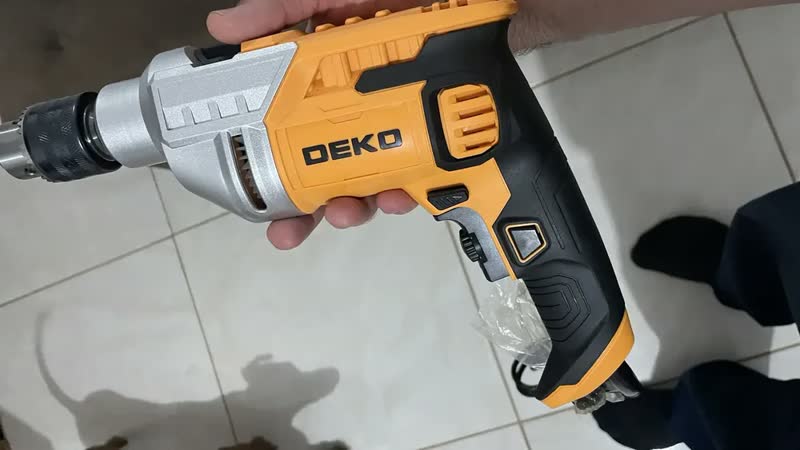 foto de Furadeira de Impacto Deko 800W Mandril 1/2