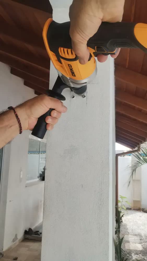 foto de Furadeira de Impacto Deko 800W Mandril 1/2