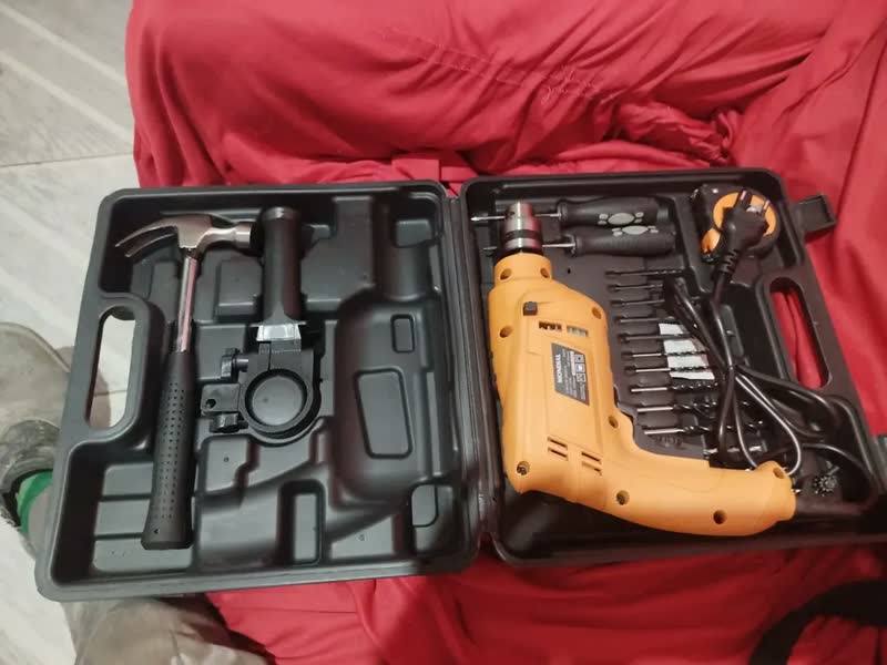 foto de Furadeira De Impacto Com Maleta 650w Mondial Fi-rh-01m