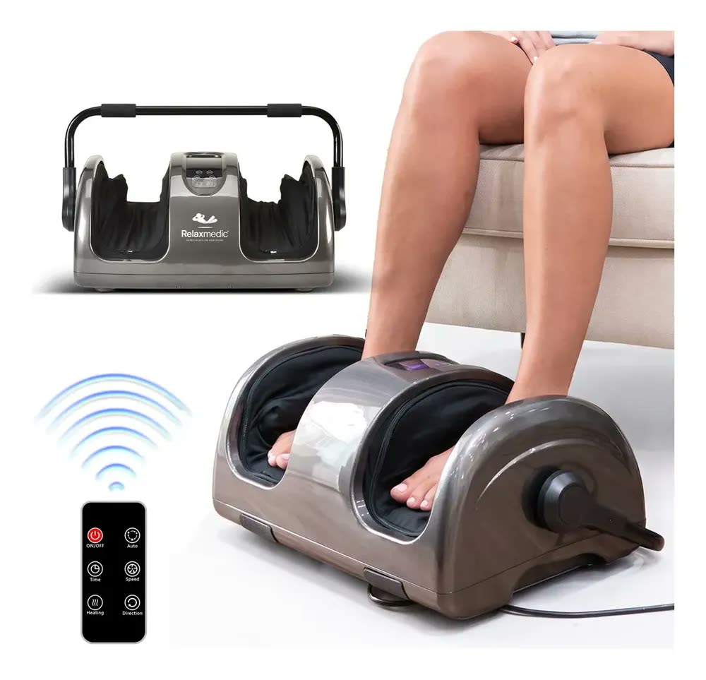 foto de Massageador De Pés Elétrico Shiatsu Foot Bivolt Relaxmedic