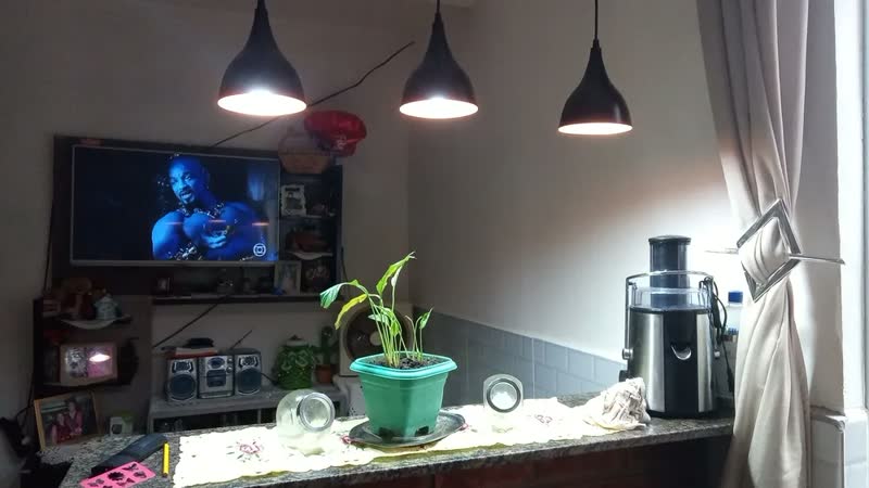 foto de Luminária Gota Kit 3 Pendentes De Teto Imediato Cor Preto