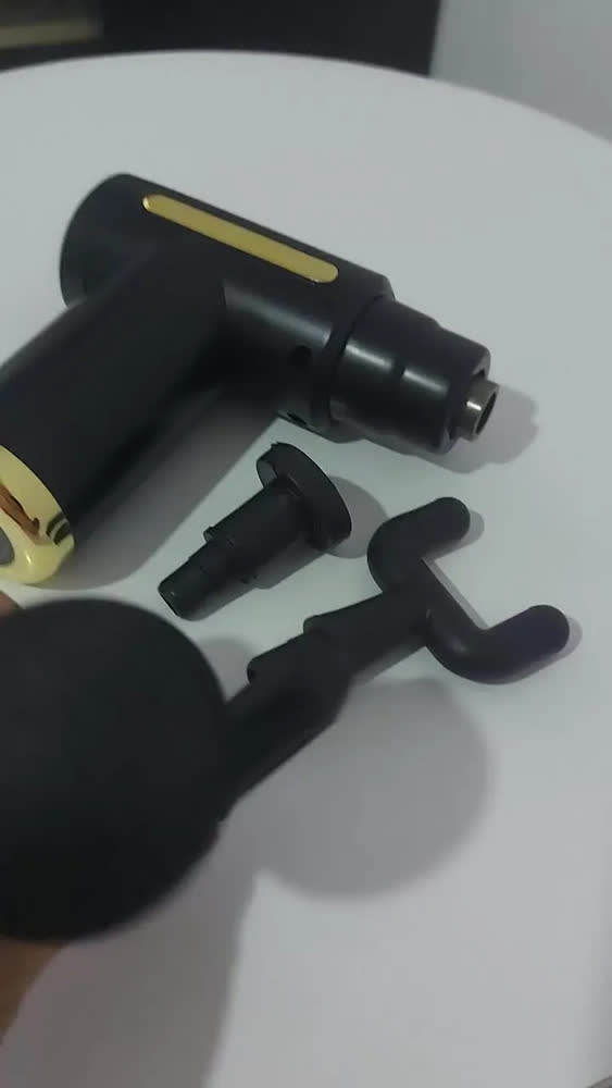 foto de Massageador Tomate Pistola de Massagem Miofascial 4 Pontas 6 Velocidades