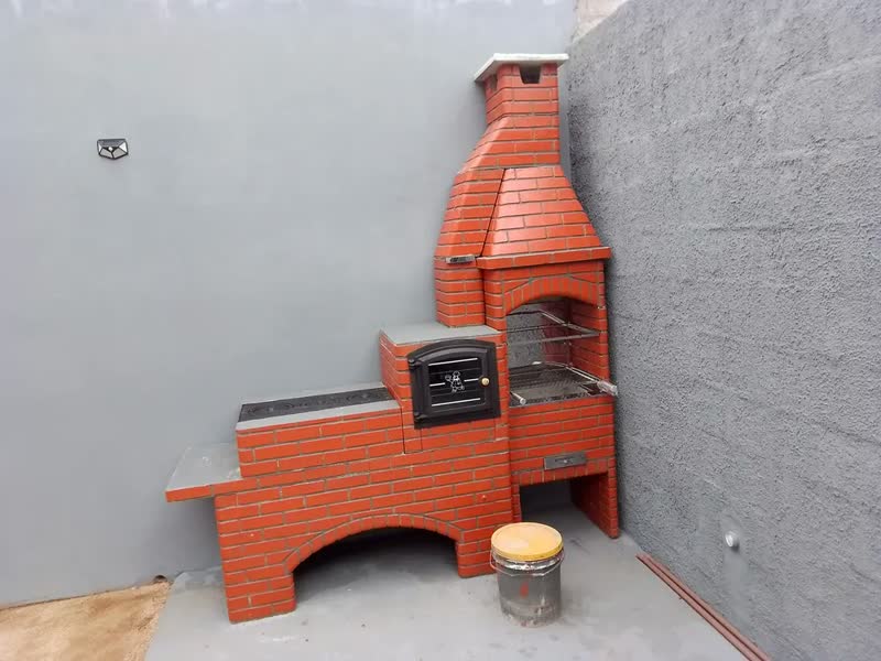 foto de Trio Colonial Churrasqueira 60 Cm + Forno E Fogão Lenha A