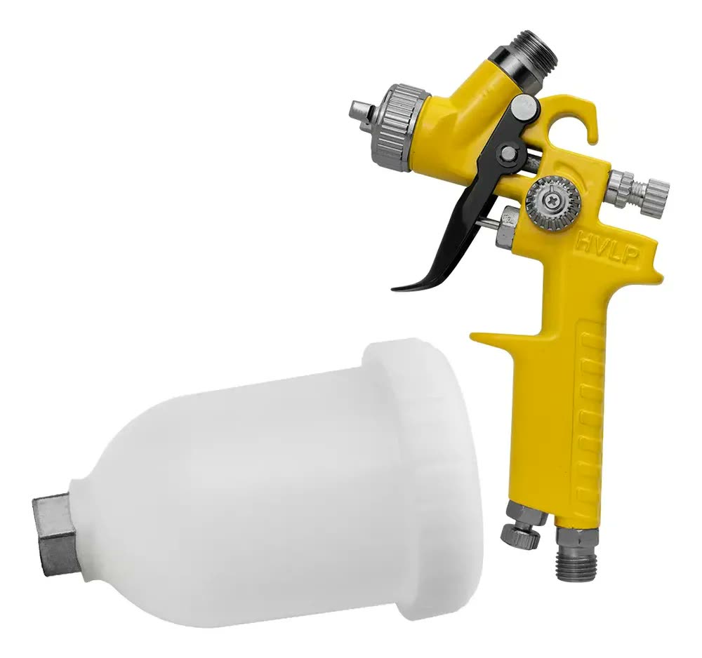Pistola de Pintura HVLP Epm Tools H-2000 125ml Bico 0,8mm