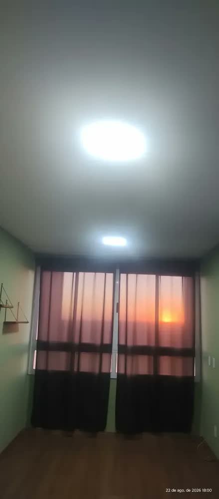 foto de Luminária Led 25w Plafon Quadrado Sobrepor Branco Frio Teto