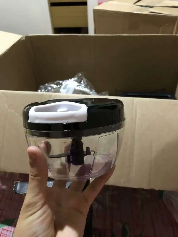 foto de Mini Processador E Triturador De Alimentos Alho Cebola 500ml