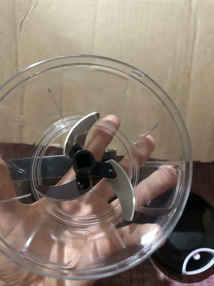 foto de Mini Processador E Triturador De Alimentos Alho Cebola 500ml