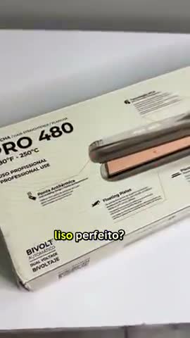 vídeo do produto