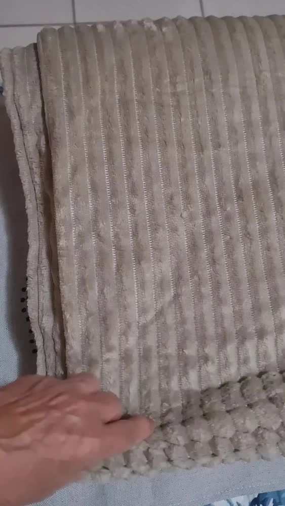 foto de Cobertor Casal Sherpa Jolitex Ternille Dyuri Bege 1,80x2,20m Hipoalergênico