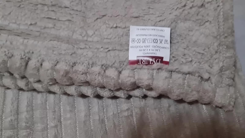 foto de Cobertor Casal Sherpa Jolitex Ternille Dyuri Bege 1,80x2,20m Hipoalergênico