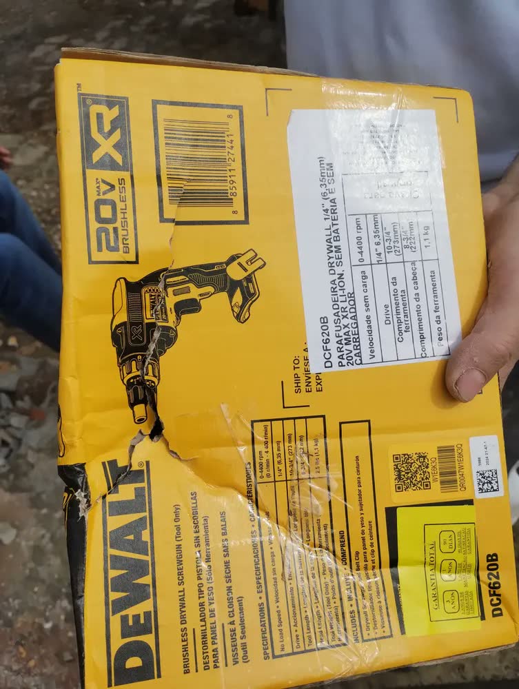 foto de Parafusadeira Drywall Dewalt Dcf620b 1/4'' (6,35mm)