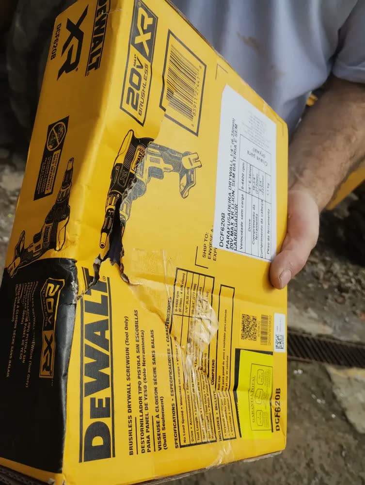 foto de Parafusadeira Drywall Dewalt Dcf620b 1/4'' (6,35mm)