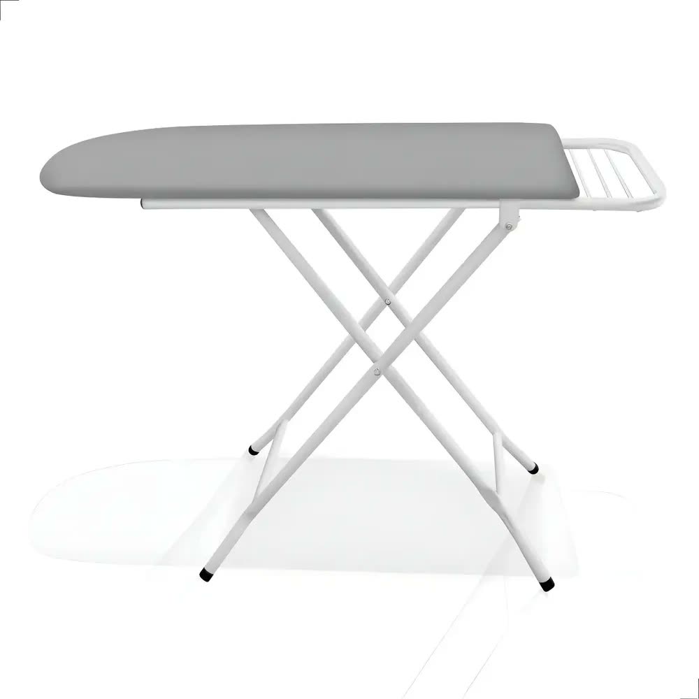 Tábua de Passar Roupa Machado Dobrável 105cm Com Porta-Ferro Reforçada