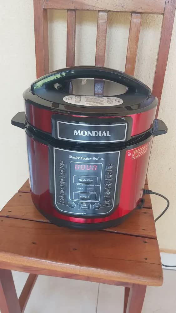 foto de Panela De Pressão Elétrica Digital 5l M. Cook Mondial