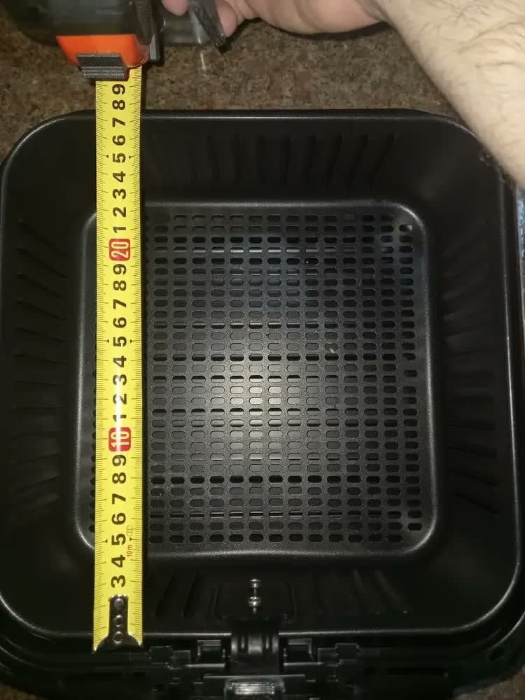 foto de Fritadeira Sem Óleo Air Fryer 8L, Mondial, 1900W - AFN-80-FB