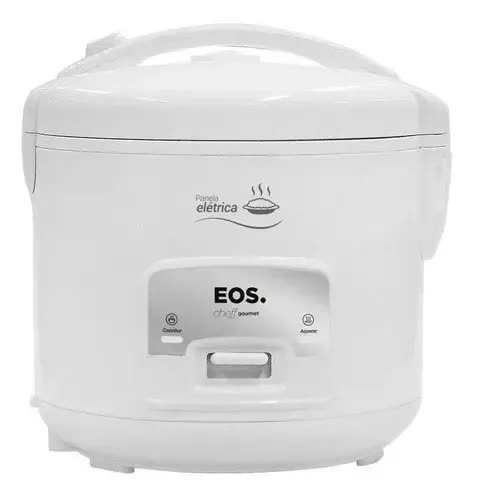 Panela Elétrica De Arroz Eos 5 Xícaras Branca Cor Branco Frequência 60hz