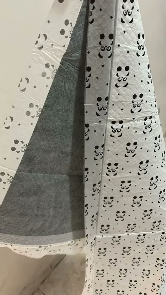 foto de Tapete Higiênico Econopad Carvão Bambu 60x90cm 30 Unidades