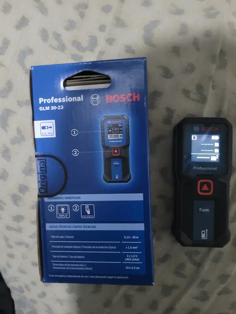 foto de Trena A Laser Bosch 30m GLM 30-23 Professional