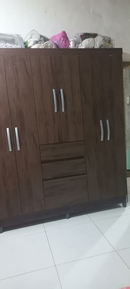 foto de Guarda Roupa Lia 6 Portas Capuccino Móveis Arapongas
