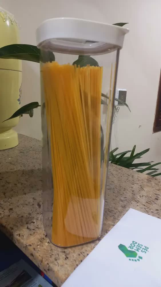 foto de Pote Hermético Macarrão Espaguete 2000ml Acrílico Helsim Cor