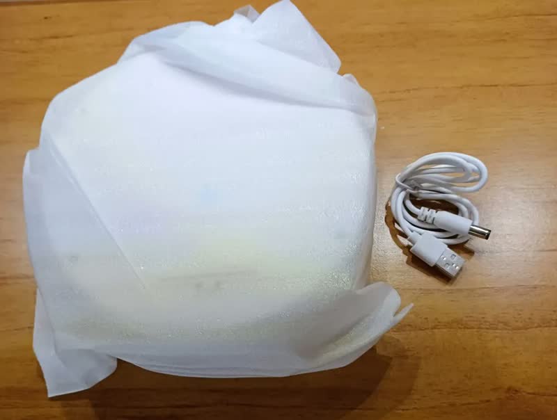 foto de WY Espelho Led Maquiagem Usb Aumenta 10x Usb Cor da moldura Branco