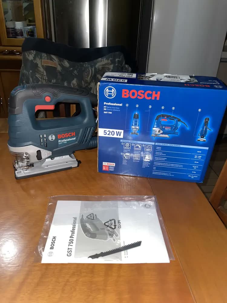 foto de Serra Tico Tico Profissional Sds 520w Gst 750 Bosch